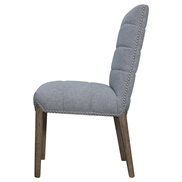 Alfred Fabric Chair - Set of 2 Havana Gray