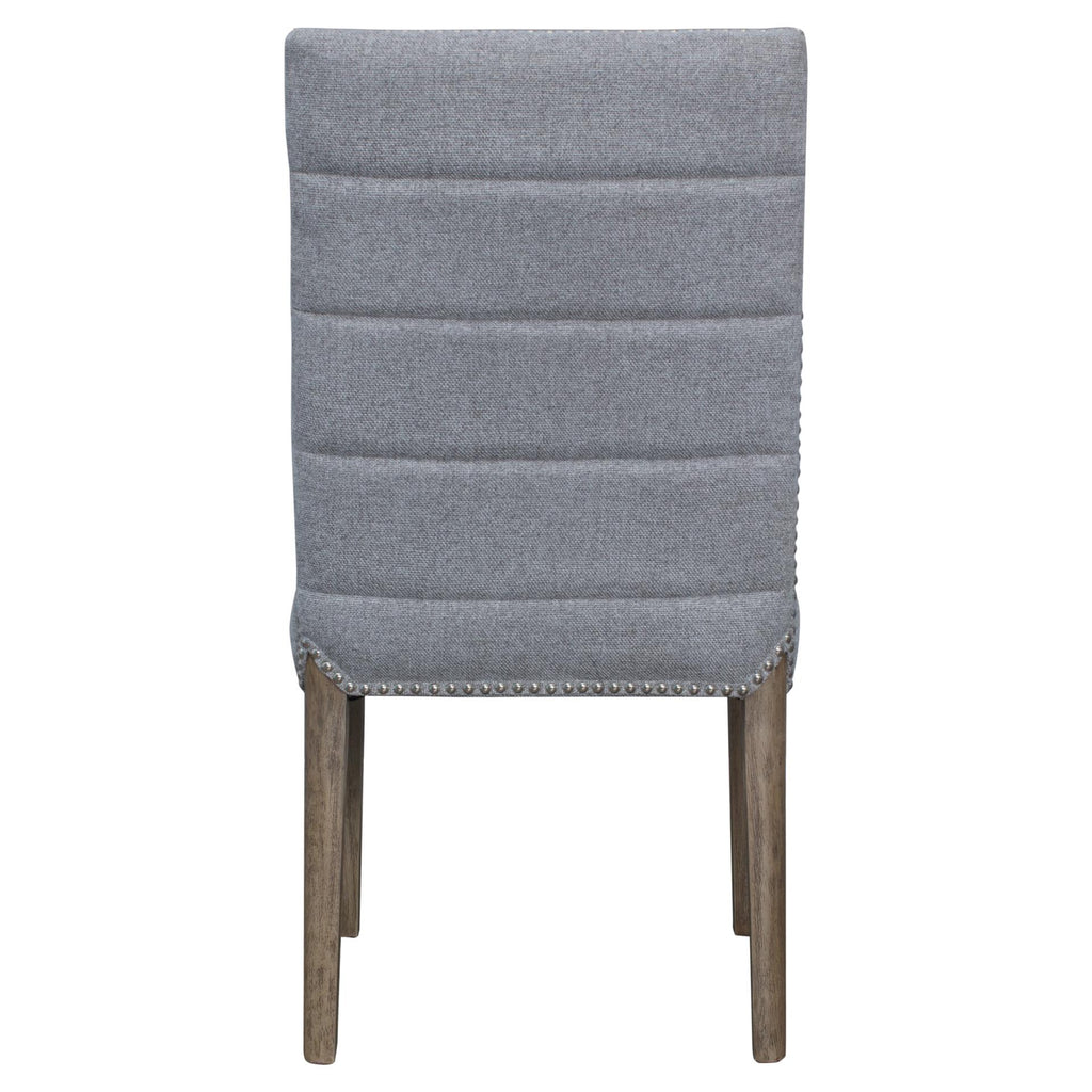 Alfred Fabric Chair - Set of 2 Havana Gray