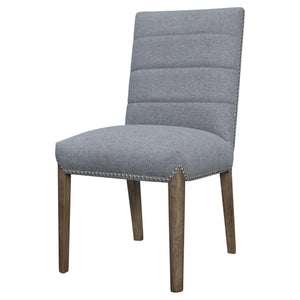 Alfred Fabric Chair - Set of 2 Havana Gray