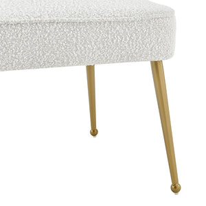 New Pacific Direct Cedric Fabric Dining Side Chair Gold Legs - Set of 2 1250026-563-NPD