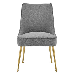 New Pacific Direct Cedric Fabric Dining Side Chair Gold Legs - Set of 2 1250026-564-NPD