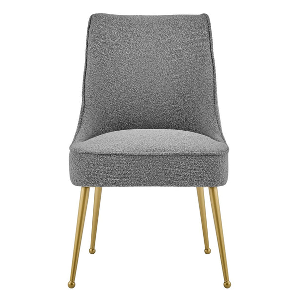New Pacific Direct Cedric Fabric Dining Side Chair Gold Legs - Set of 2 1250026-564-NPD
