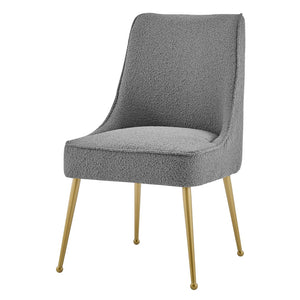 New Pacific Direct Cedric Fabric Dining Side Chair Gold Legs - Set of 2 1250026-564-NPD