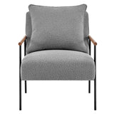 New Pacific Direct Quinton Fabric Accent Arm Chair 1250027-564-NPD