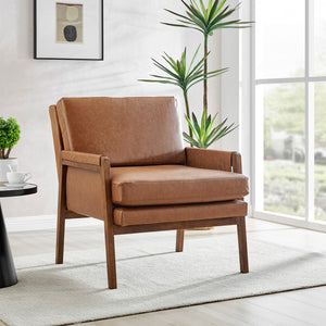 New Pacific Direct Colton PU Accent Arm Chair 1250028-VCD-NPD