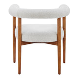 New Pacific Direct Keanu Fabric Dining Side Chair SFX2 Boucle Beige