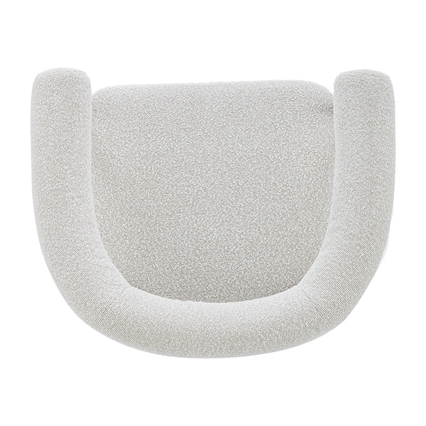 New Pacific Direct Keanu Fabric Dining Side Chair SFX2 Boucle Beige