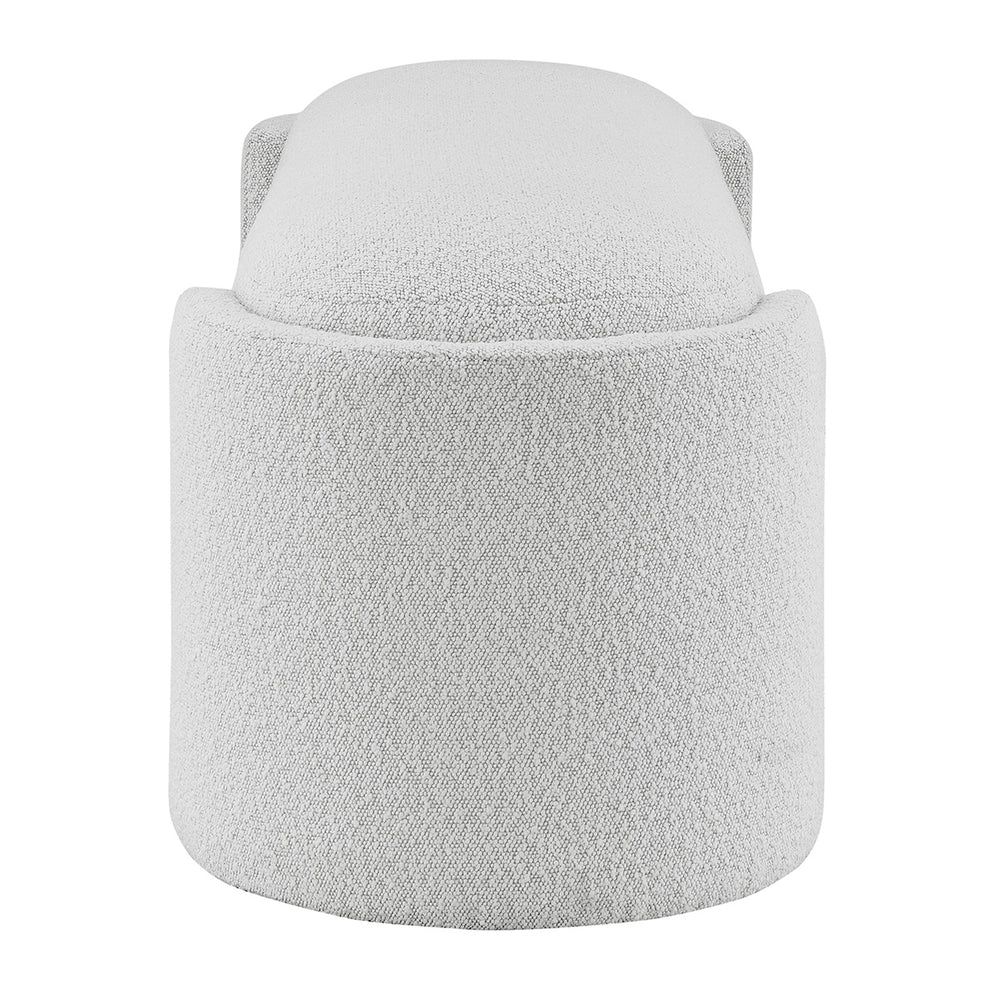 New Pacific Direct Felicia Fabric Bench SFX2 Boucle Beige