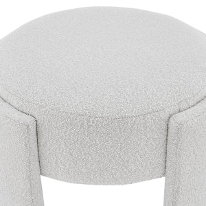 New Pacific Direct Felicia Fabric Ottoman SFX2 Boucle Beige