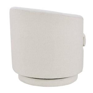 New Pacific Direct Rachel Fabric Swivel Accent Arm Chair SFX2 Cardiff Cream