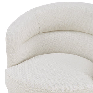New Pacific Direct Rachel Fabric Swivel Accent Arm Chair SFX2 Cardiff Cream