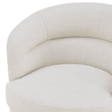 New Pacific Direct Rachel Fabric Swivel Accent Arm Chair SFX2 Cardiff Cream