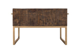 Alpine Furniture Monterey Coffee Table MON-02 Smokey Taupe Reclaimed Pine & Plywood 46.5 x 24 x 16