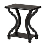 Cianna Classic and Traditional Wood End Table