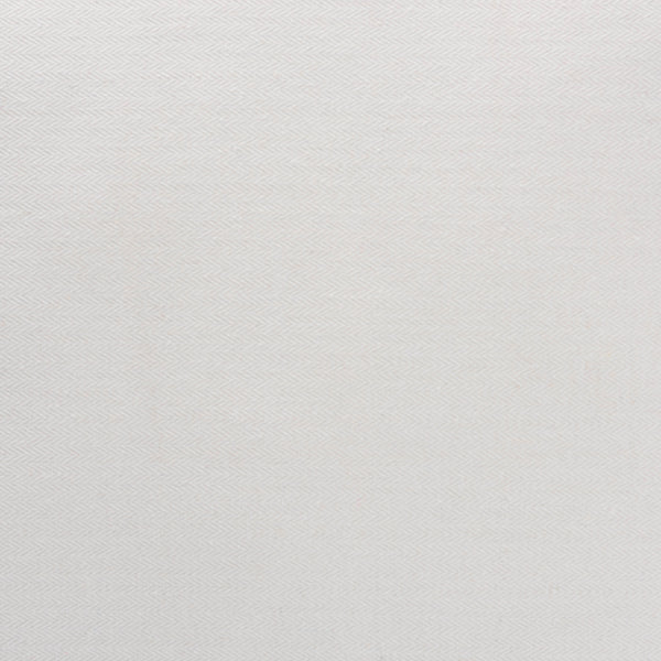 Baxton Studio Brandon Modern Bohemian White Fabric Upholstered and Natural Brown Rattan Armchair