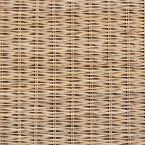 Baxton Studio Cantara Modern Bohemian Natural Rattan Queen Size Standalone Headboard