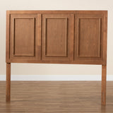 Baxton Studio Giordano Classic and Traditional Ash Walnut Finished Wood King Size Headboard