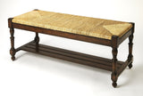 Butler Specialty Woven Wicker Bench 1299070