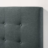 Intercon Addysonbeds Contemporary Addyson Upholstered Twin Bed UB-BR-ADYTWN-GNM-C UB-BR-ADYTWN-GNM-C