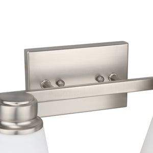 Yosemite Home Decor 2 Light Vanity In Brushed Nickel Finish 130005212-YHD