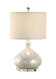 Capiz Shell Bottle Lamp
