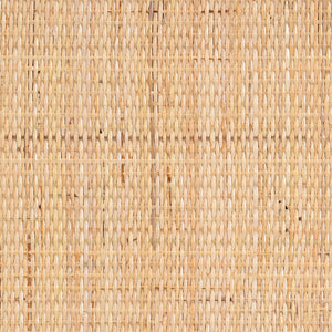 Baxton Studio Oleta Modern Bohemian Natural Brown Rattan 2-Drawer Nightstand