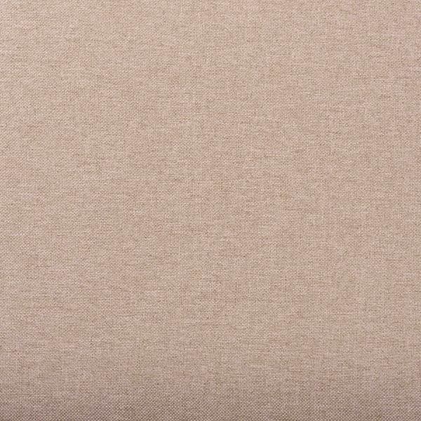 Baxton Studio Genesis Modern Beige Fabric and Dark Brown Finished Wood 7-Piece Dining Set