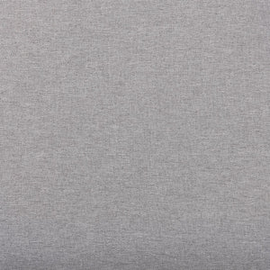 Baxton Studio Genesis Modern Grey Fabric and Dark Brown Finished Wood 2-Piece Dining Chair Set