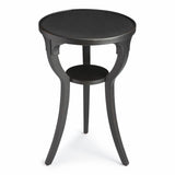 Butler Specialty Dalton Black Licorice Round Accent Table 1328111