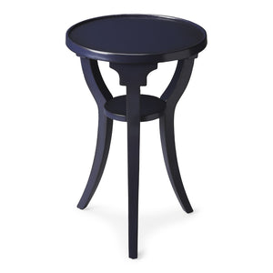 Butler Specialty Dalton Navy Round Accent Table 1328291