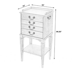 Butler Specialty Hardwick 4-Drawer Gray Chest 1334418