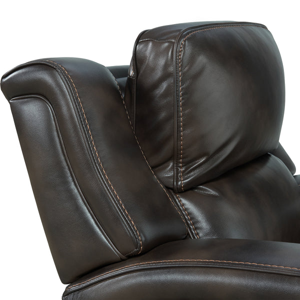 Intercon Silhouette Contemporary Dual-Power Recliner | Bolero Coffee SE-RC-140DPR-COF-C SE-RC-140DPR-COF-C