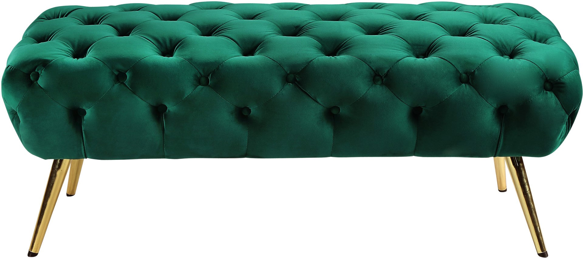 Amara Luxury Velvet Bench - Thumbnail 4
