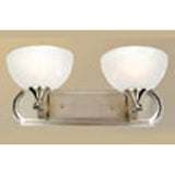 Yosemite Home Decor Glacier Point Collection Two-Light Vanity 1392SN-YHD