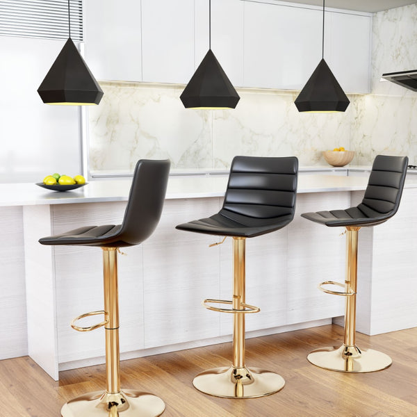 Zuo Modern Forecast Steel Modern Commercial Grade Ceiling Lamp Black Steel