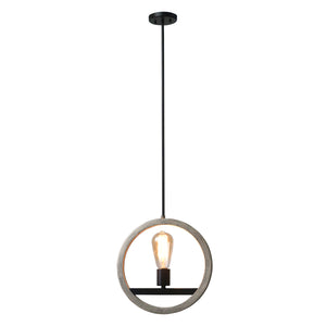 Yosemite Home Decor 1 Light Pendant In Oil Rubbed Bronze Finish 140003125-YHD
