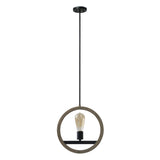 Yosemite Home Decor 1 Light Pendant In Oil Rubbed Bronze Finish 140003125-YHD