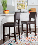 Vega Counter Stool Brown 24