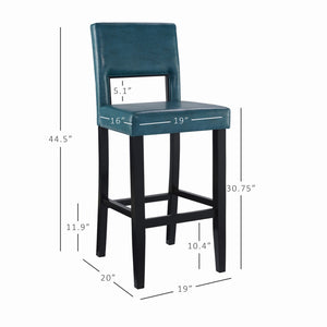 Vega Bar Stool Agean Blue