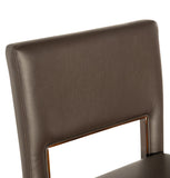 Vega Bar Stool Brown 30