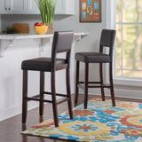 Vega Bar Stool Brown 30