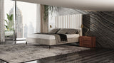 VIG Furniture Modrest Hemlock - Contemporary White Fabric Bed VGKK-B606-WHT-BED-C VGKK-B606-WHT-BED-C