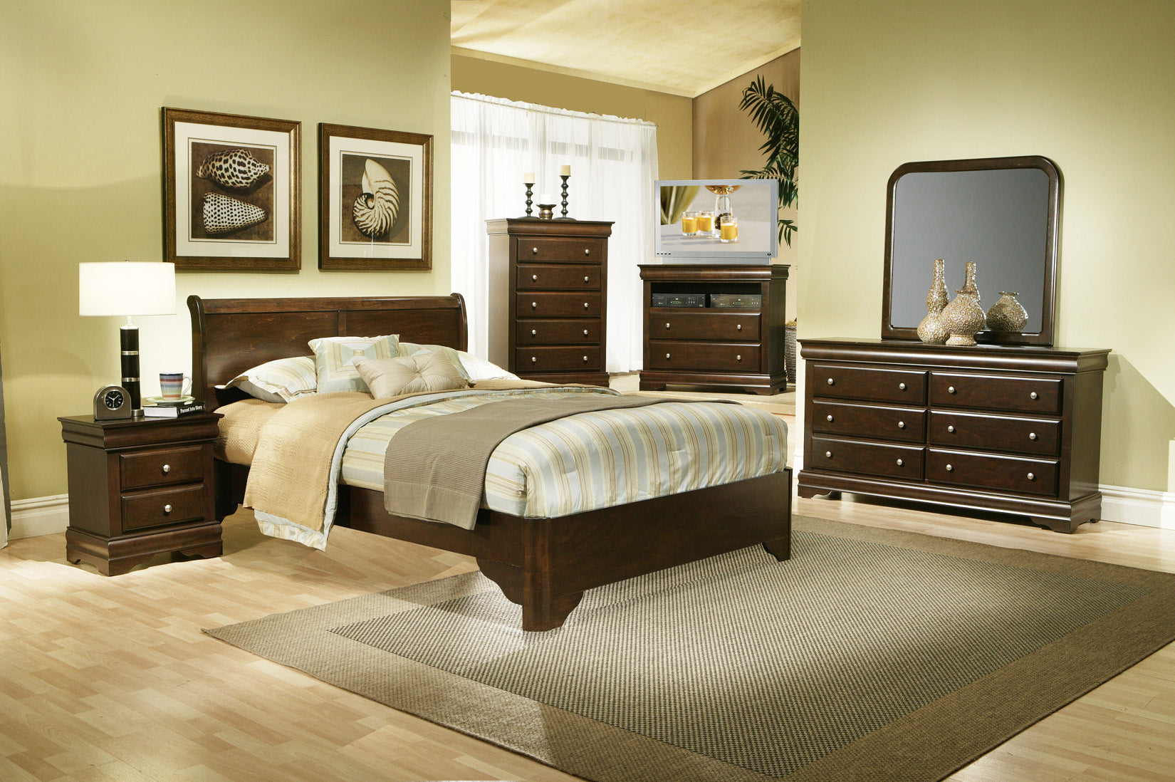 Alpine Furniture Chesapeake Mirror - Thumbnail 2