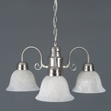 Yosemite Home Decor Manzanita Collection Three-Light Chandelier 1433-3SN-YHD