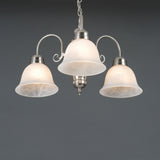 Yosemite Home Decor Manzanita Collection Three-Light Chandelier 1433-3SN-YHD