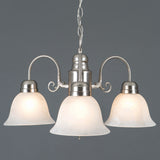 Yosemite Home Decor Manzanita Collection Three-Light Chandelier 1433-3SN-YHD