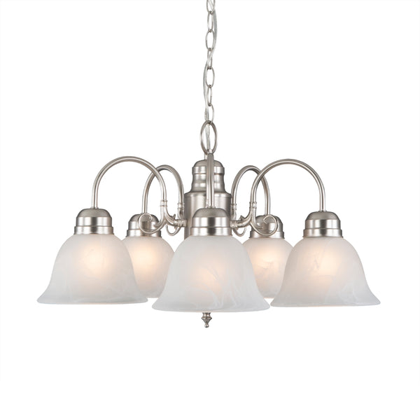 Yosemite Home Decor Manzanita Collection Five-Light Chandelier 1435-5SN-YHD