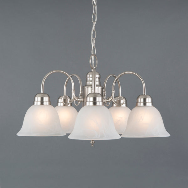 Yosemite Home Decor Manzanita Collection Five-Light Chandelier 1435-5SN-YHD