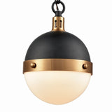 Harmelin 7'' Wide 1-Light Mini Pendant - Matte Black