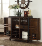 ECI Furniture Gettysburg Spirit Cabinet, Dark Distressed Dark Distressed Wood solids and veneers